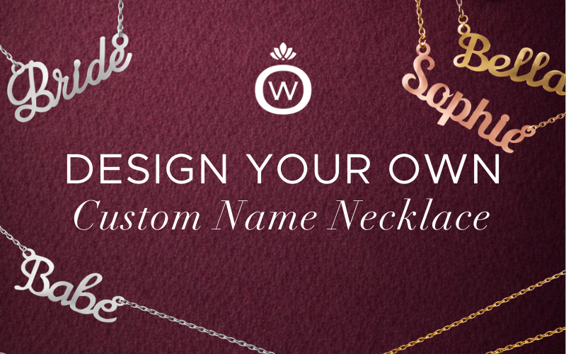 Design Your Own Name Necklace with Wongs Signature Studio ✨