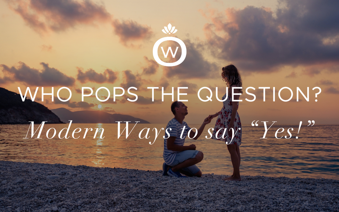 Who Pops the Question? Modern Ways to Say “Yes”