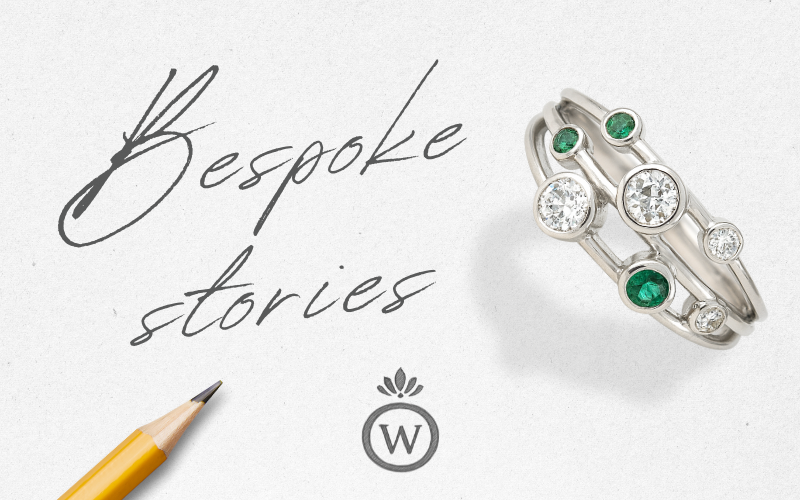 Helen’s Emerald Anniversary Ring - A Bespoke Story