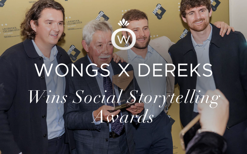 Wongs x Derek's Celebrates Joint Social Storytelling Award