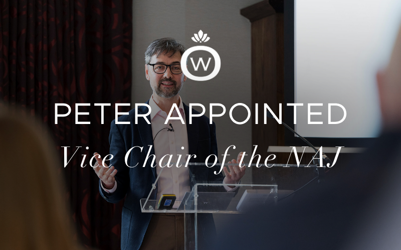 Peter Wong Appointed Vice Chair of the National Association of Jewellers