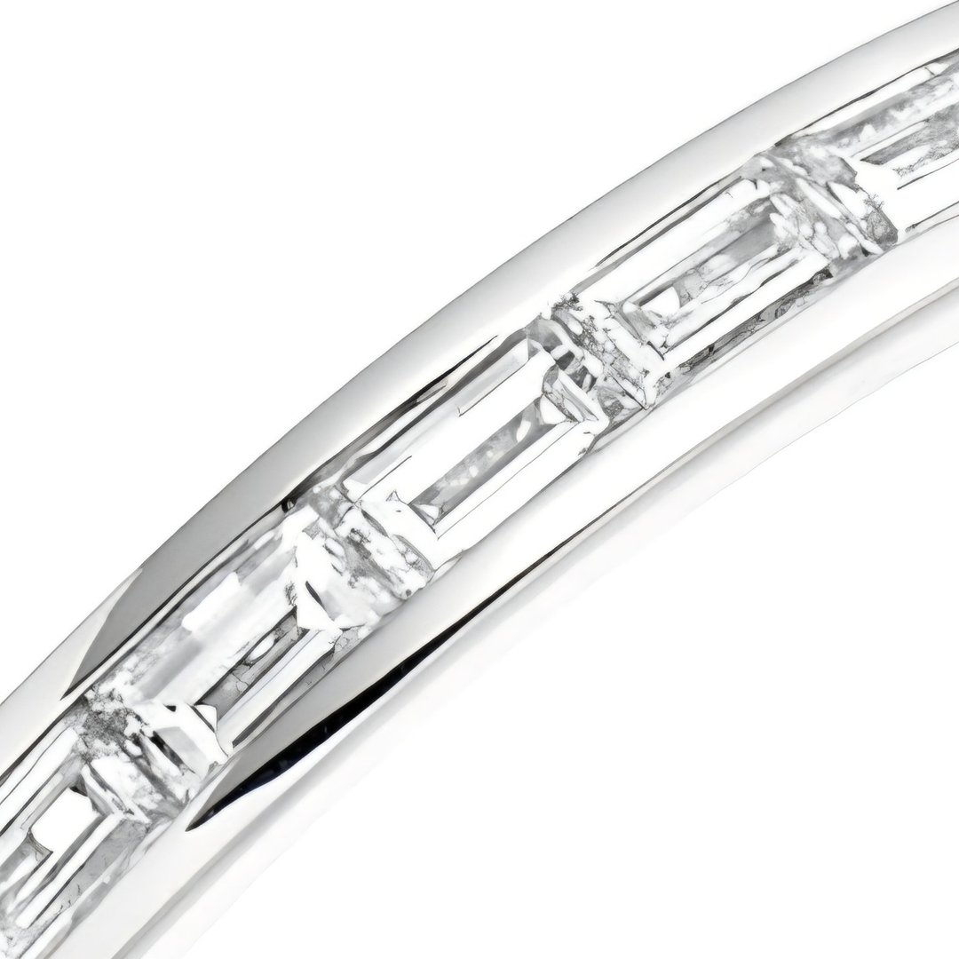 Baguette Cut Diamond Eternity Rings