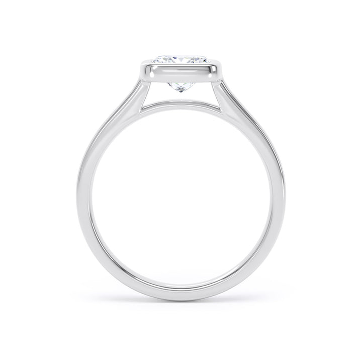 1.00ct Laboratory Grown Cushion Cut Engagement Ring