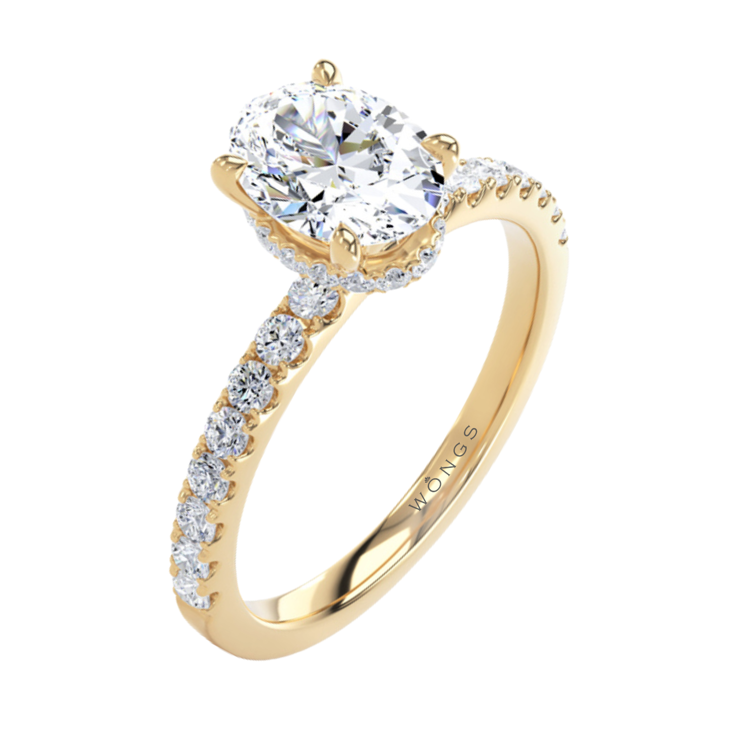Ring Labu Lab Laboratory Grown Oval Cut Diamond Engagement Ring – Wongs Jewellers