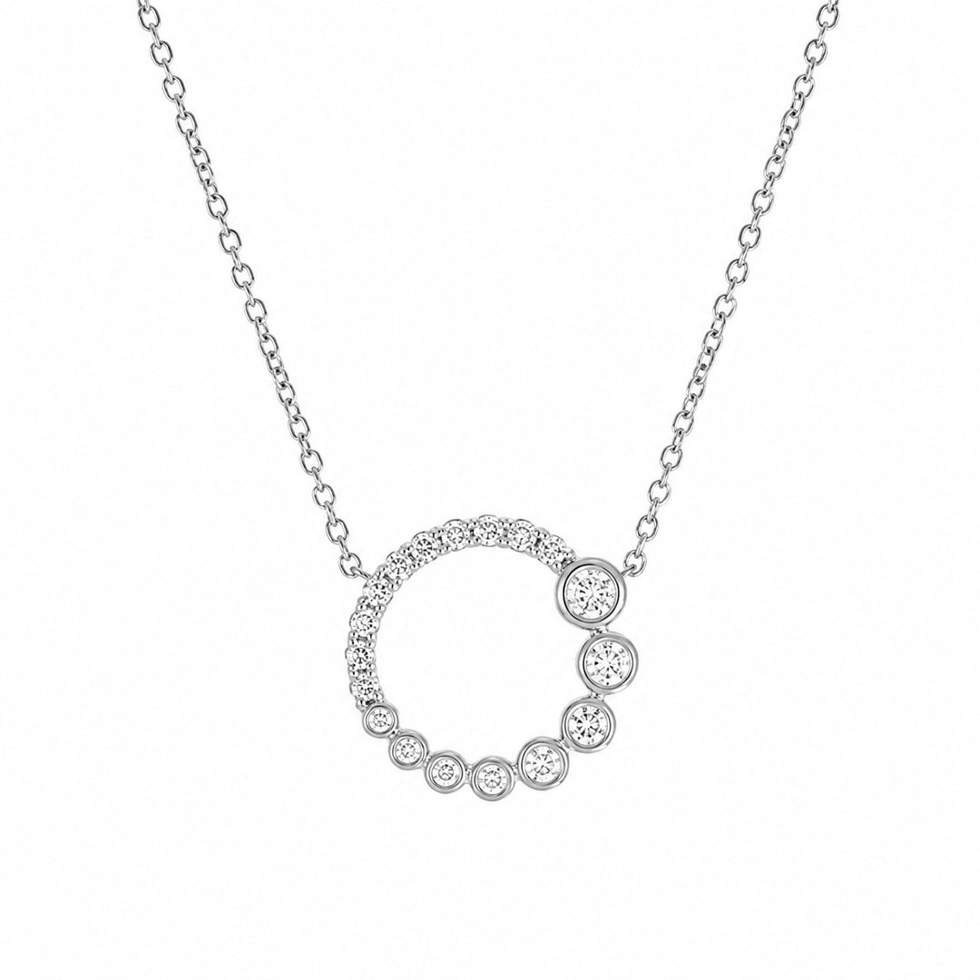 White Gold Diamond Necklace