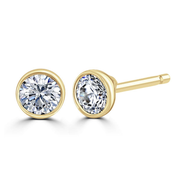 Laboratory Grown Diamond Stud Earrings