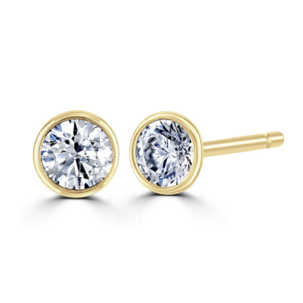 Laboratory Grown Diamond Stud Earrings