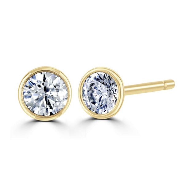 Laboratory Grown Diamond Stud Earrings