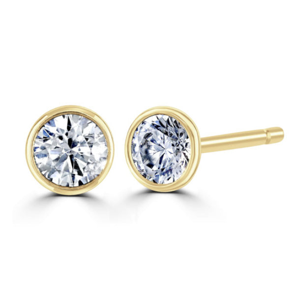 Laboratory Grown Diamond Stud Earrings