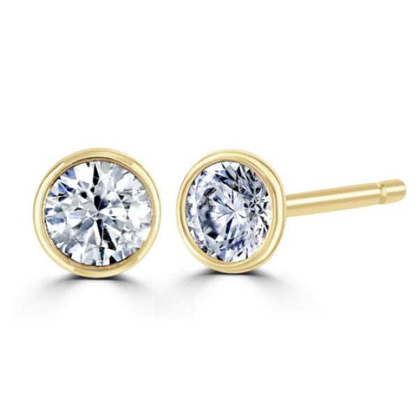 Laboratory Grown Diamond Stud Earrings