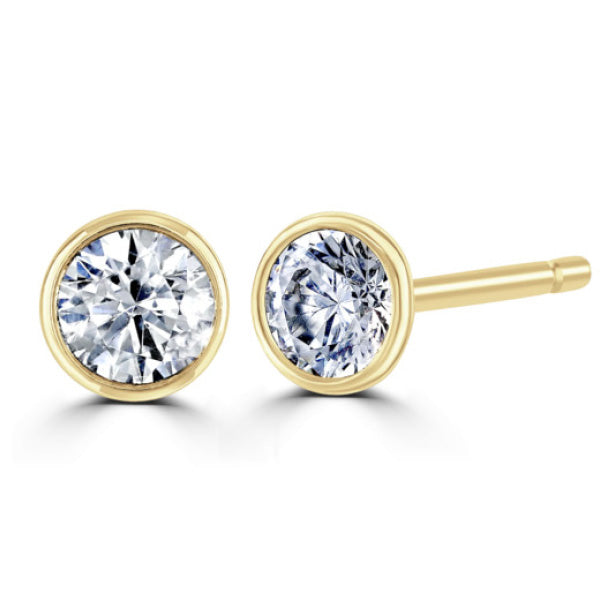 Laboratory Grown Diamond Stud Earrings