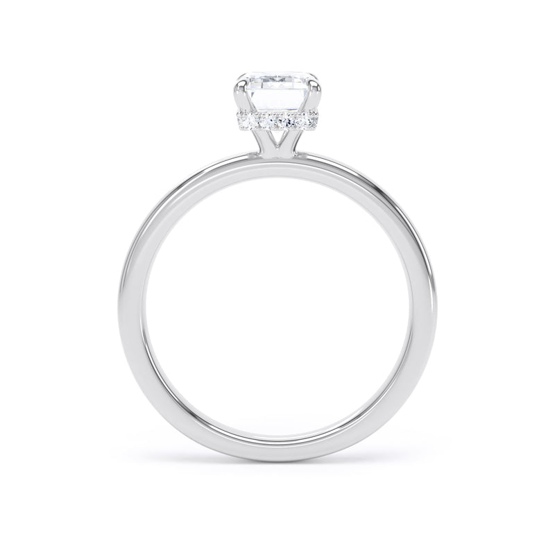 3.00ct Radiant Cut Laboratory Grown Diamond Engagement Ring