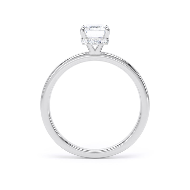 3.00ct Radiant Cut Laboratory Grown Diamond Engagement Ring