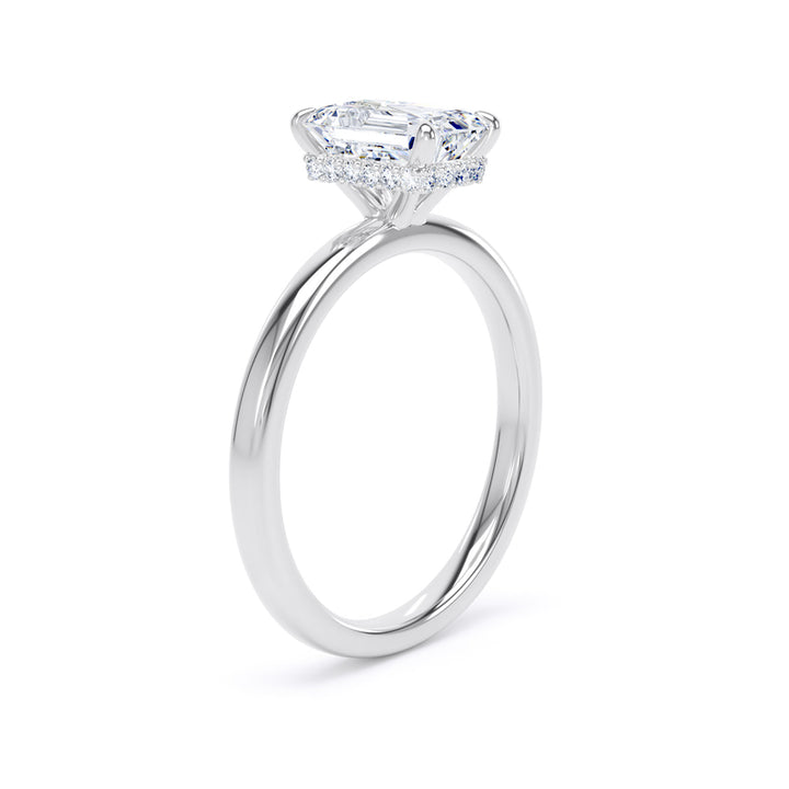 3.00ct Radiant Cut Laboratory Grown Diamond Engagement Ring