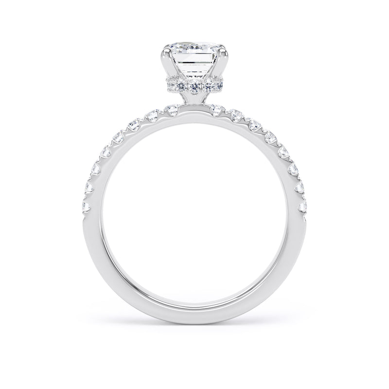 3.00ct Radiant Cut Laboratory Grown Diamond Engagement Ring