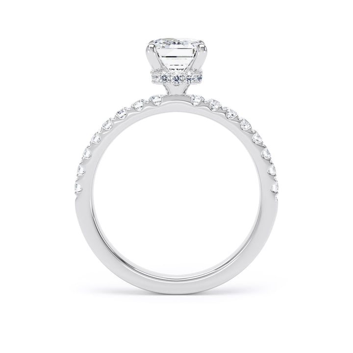 3.00ct Radiant Cut Laboratory Grown Diamond Engagement Ring