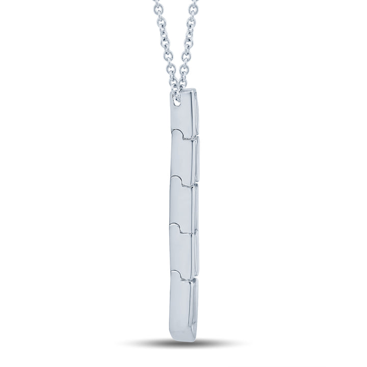 0.40ct Bamboo Diamond Pendant