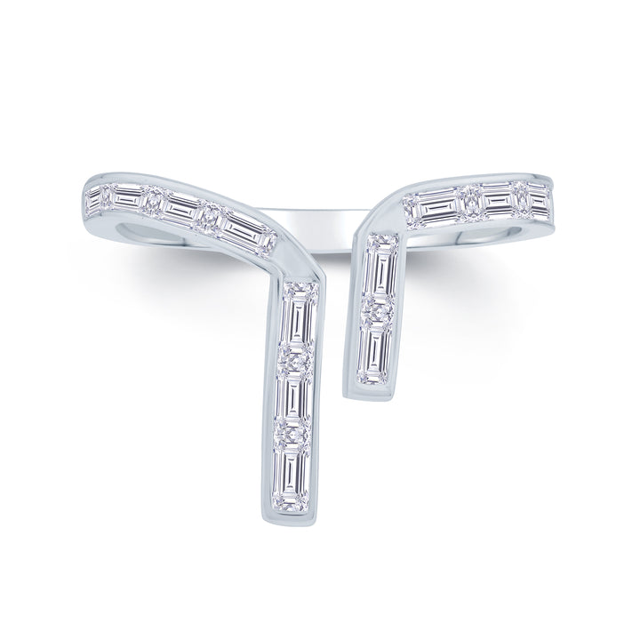 0.70ct Bamboo Diamond Dress Ring