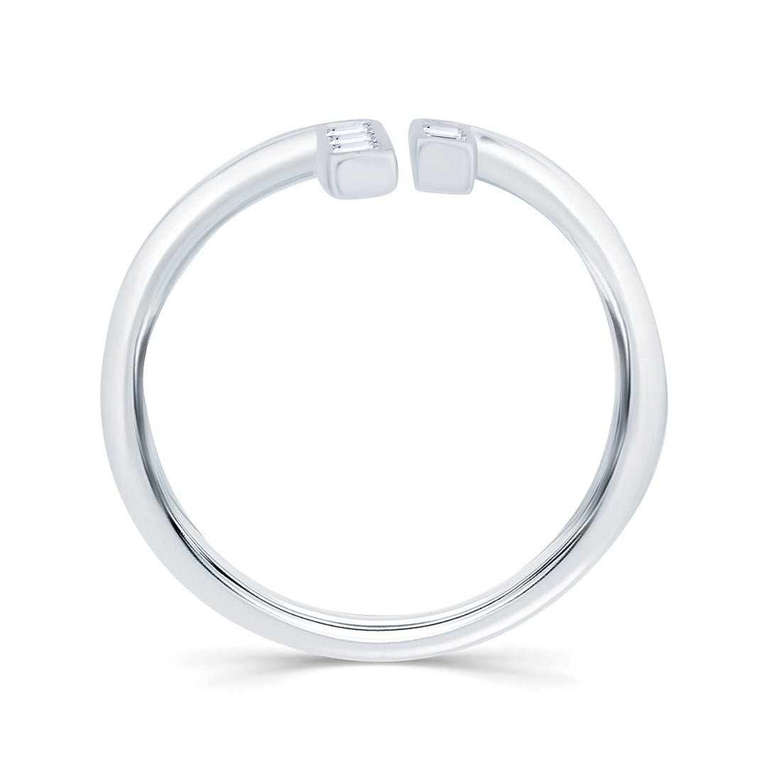 0.70ct Bamboo Diamond Dress Ring