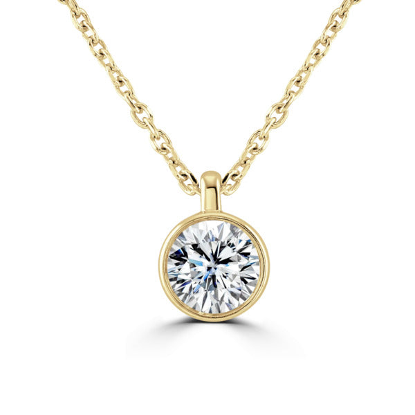 Laboratory Grown Diamond Solitaire Pendant