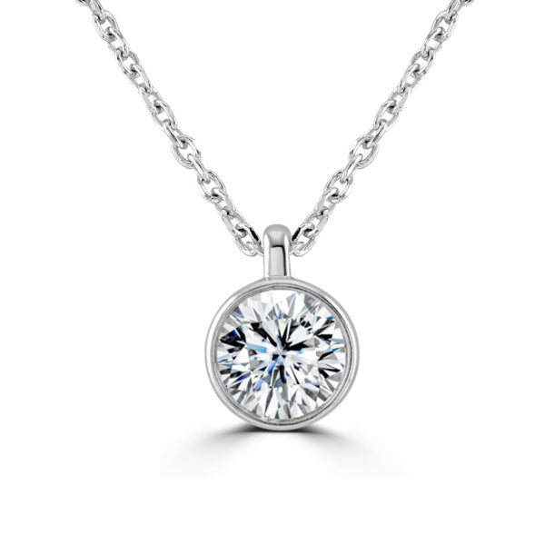 Laboratory Grown Diamond Solitaire Pendant