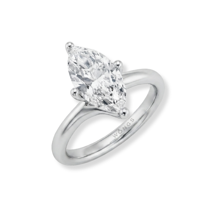 2.01ct Laboratory Grown Marquise Diamond Ring