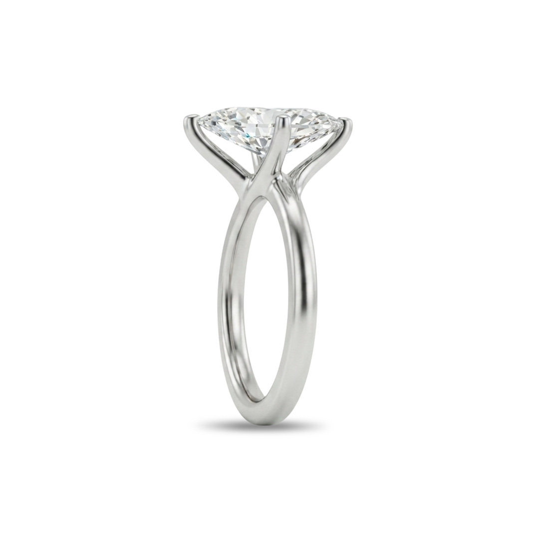 2.01ct Laboratory Grown Marquise Diamond Ring