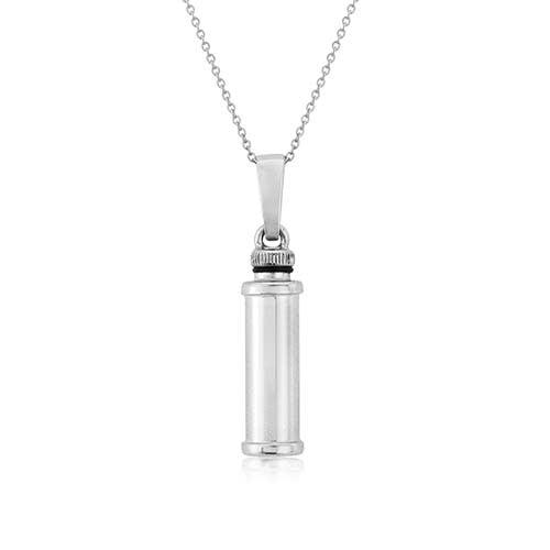 Cynlinder Bottle Ashes Pendant – Wongs Jewellers